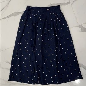 Jcrew polkadot skirt